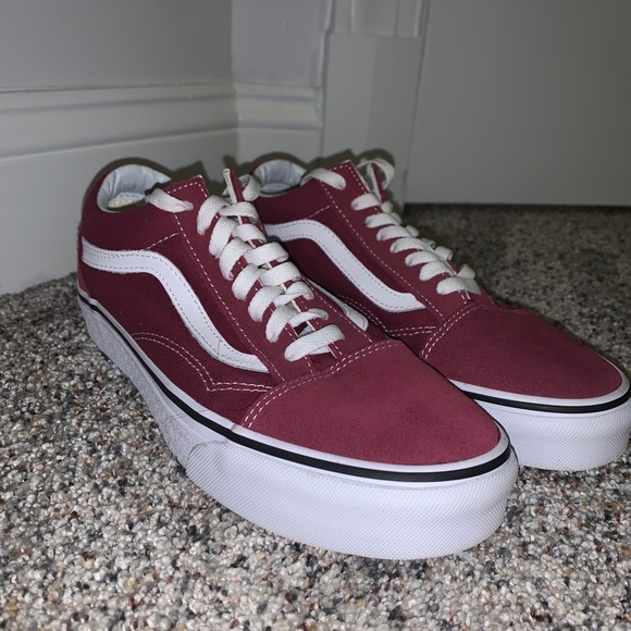 Burgundy Vans - Picture 3 of 4